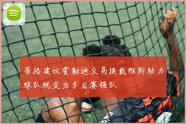 蒂格建议霍勒迪交易换戴维斯助力球队蜕变为季后赛强队